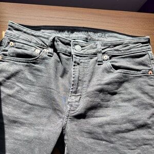 American Eagle Outfitters Black Bootcut Jeans